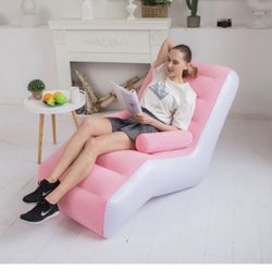 Inflatable Sofa, Single Size PINK