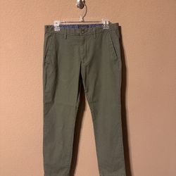 Banana Republic Green Chino Pants