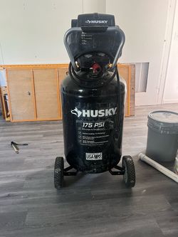 Husky 30-Gallon Quiet Air Compressor – 175 PSI