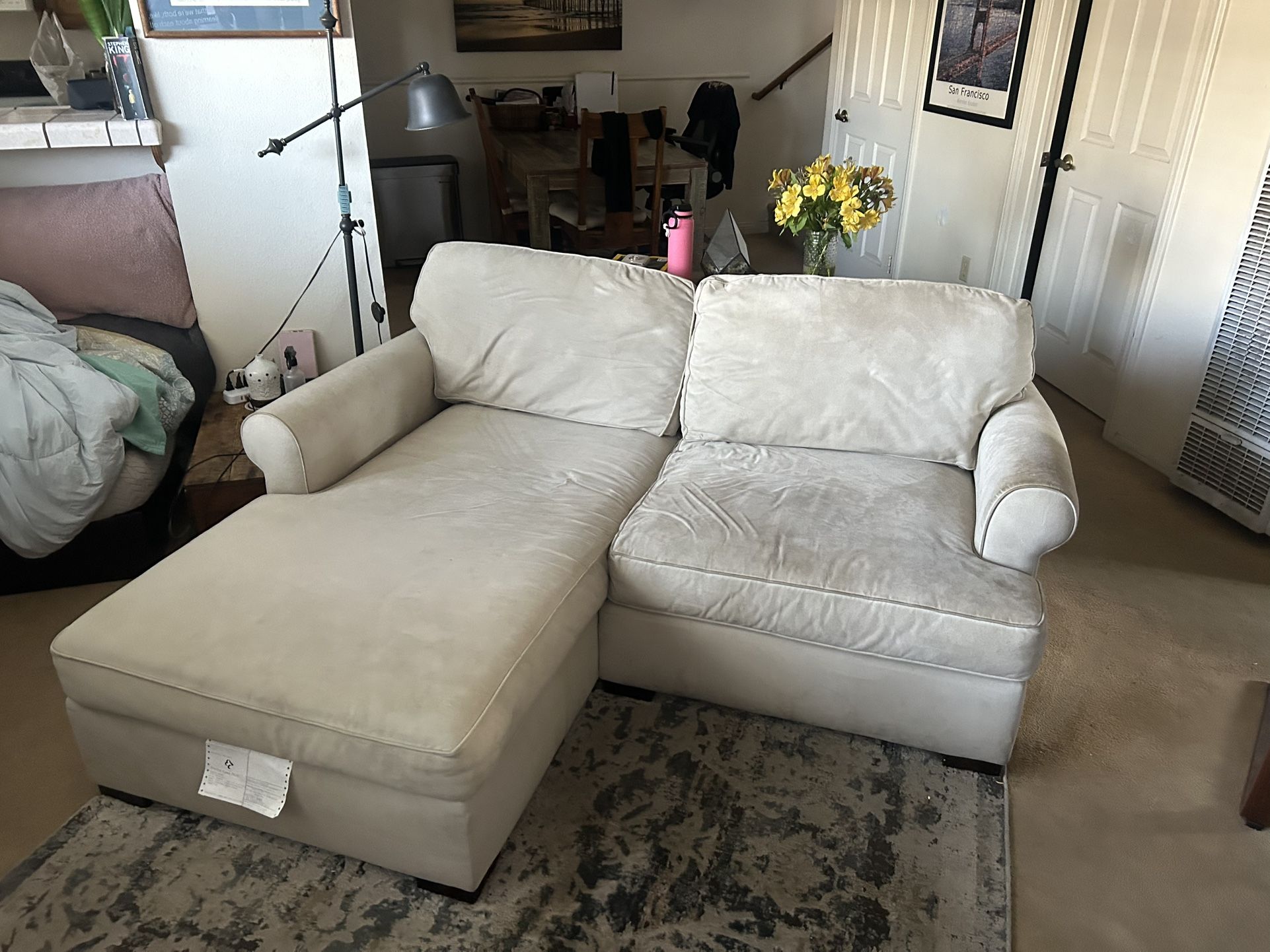 Couch - Pottery Barn Chase Lounge