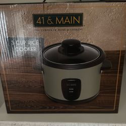 41 $ Main Rice Cooker (3cups)