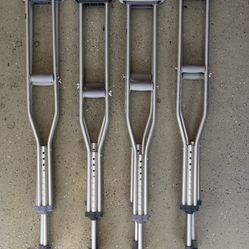 Crutches And Toilet Riser Chair 