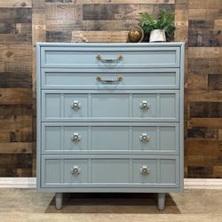 MCM Dresser in Blue