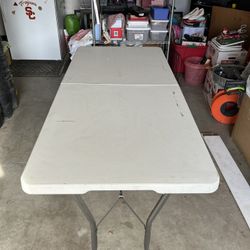 5 Foot Folding Table And More $35 Each Piece