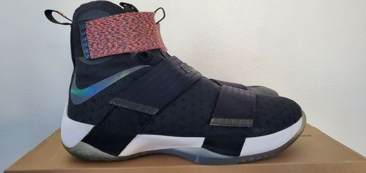 2016 Nike LeBron James Soldier Iridescent 10 Sz.9.5 Used Cavs Lakers