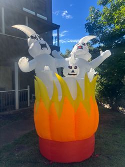 Halloween blowup