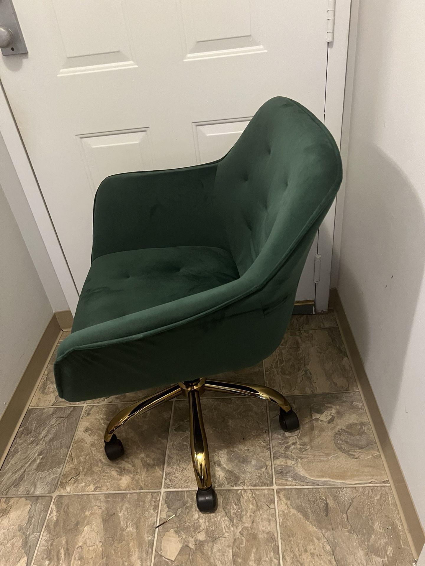 Velvet Office Chair