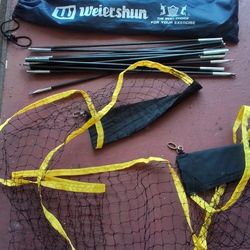 Bad Minton Net With Post