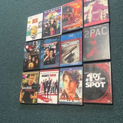 12 Movie Lot/Hit Movies And Videos $15