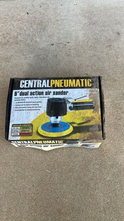 Central Pneumatic 6" Dual Action Air Sander