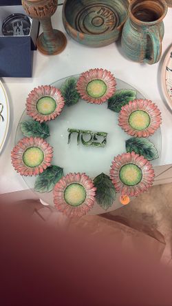 Flower Seder Plate