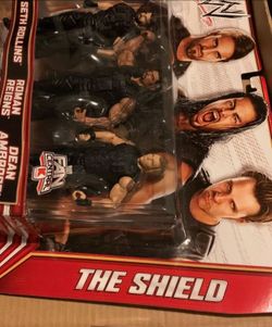 wwe the shield 3 pack kmart ex brand new