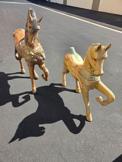 Vintage horses