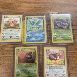 Pokémon Jungle Deck Cards 