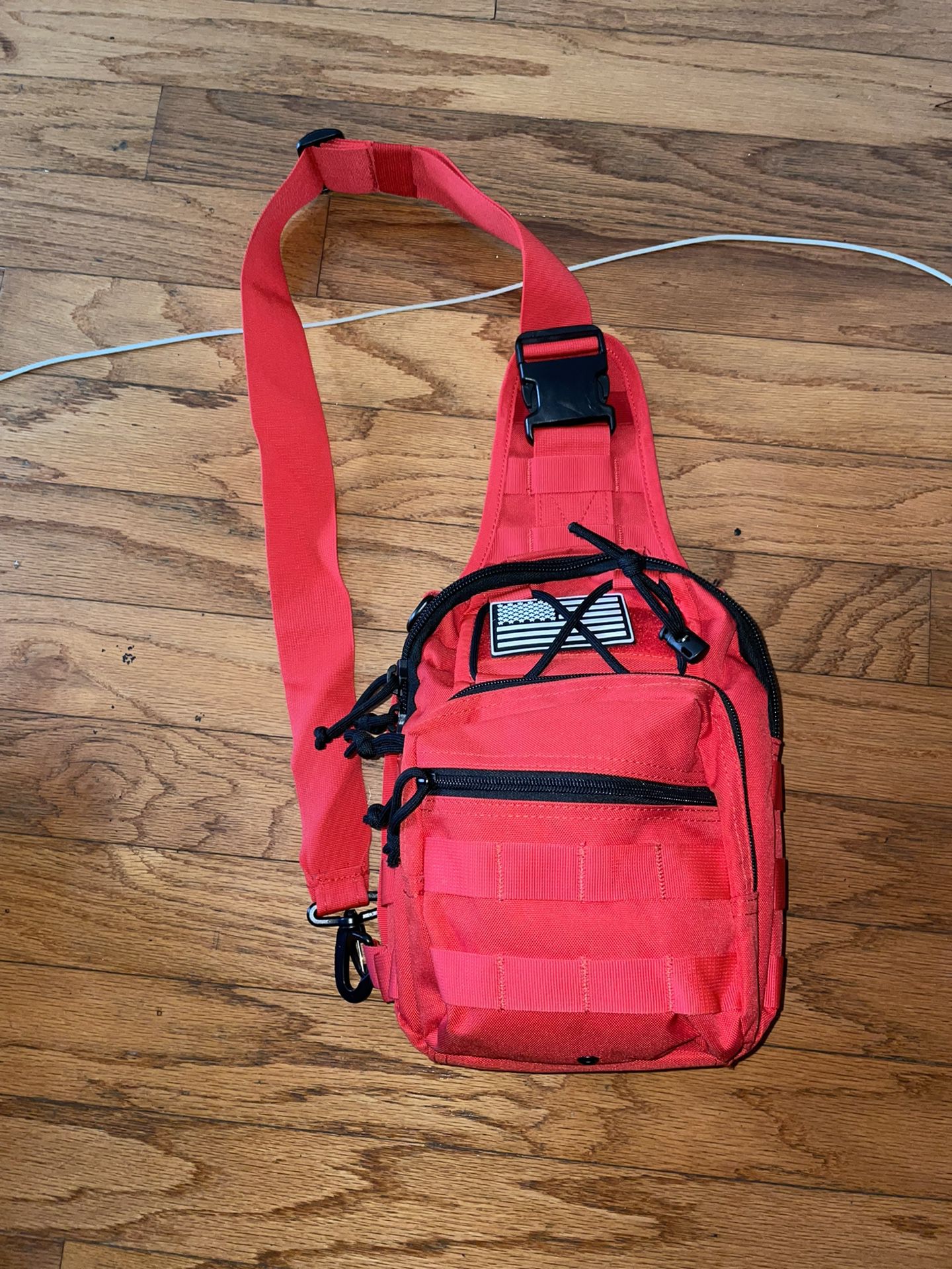 Red Shoulder Bag For Small Carry 