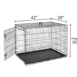 Dog Wire Crate Single Door 