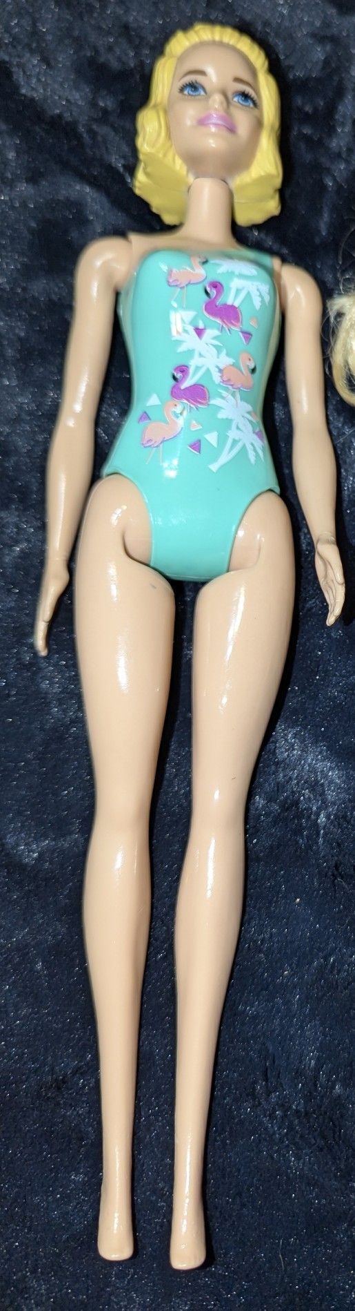 Barbie Color Reveal Doll Series 2 -flamingo Bathing Suit, Molded Hair 2020 C289