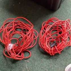 Two Sets Of Extension Cords