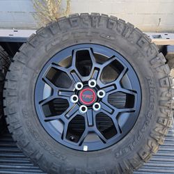 2025 TACOMA TRD PRO WHEELS RIMS TIRES 