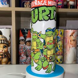 20oz Ninja Turtles tumbler