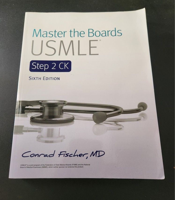 Master the Boards USMLE Step 2 Ck 6th Ed. by Fischer, Conrad