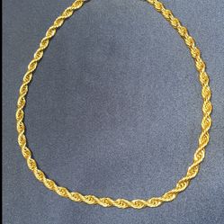 Sale! 22 In Chain 18k Gold Plated 