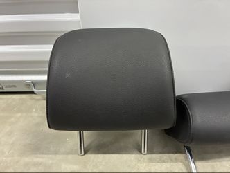 2009-2015 Jaguar XF Front Driver Headrest Black Leather OEM