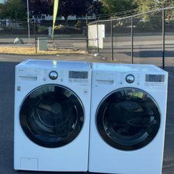 LG TOP LOAD WASHER AND ELECTRIC DRYER. WORKS PERFECT. 30 DAYS WARRANTY.