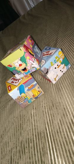 Lot Of 3 Factory Original Simpsons Digital Collector Watch I'm Box Deal 