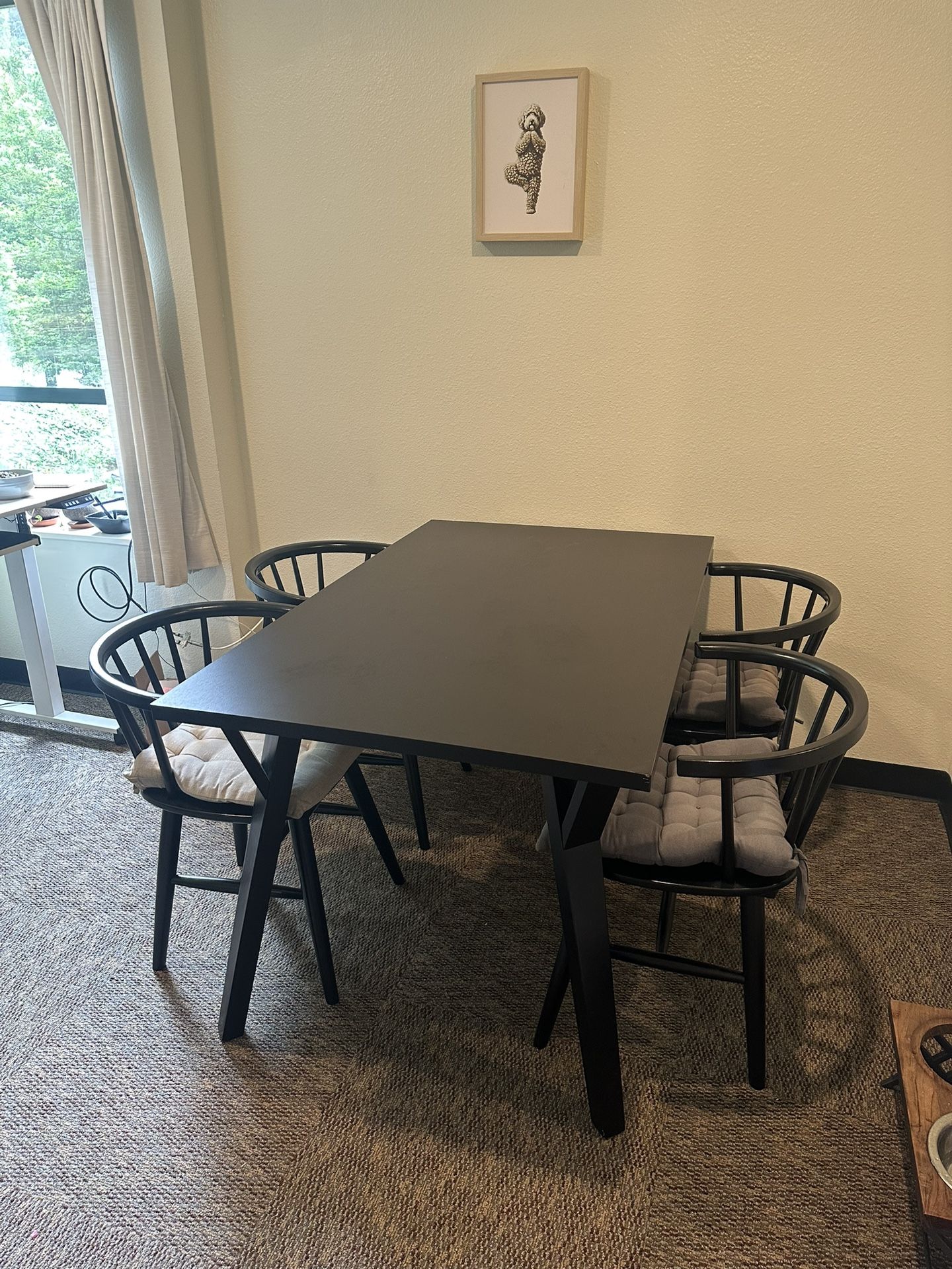 Dining Table with 4 chairs