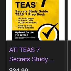 Mometrix ATI Teas 7 prep study guide