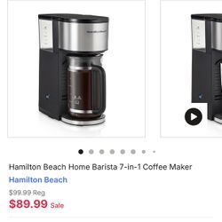 Slim 6 Cup Coffee Maker 7 In 1