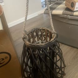 1 Rustic Candle Holder Lantern 15x11