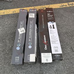 DECKORATORS 39” aluminum post kit (4post)