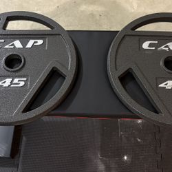 Olympic Plates-315 Pounds+FREE Weight Tree