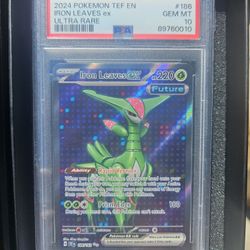 Iron Leaves EX PSA 10 POKEMON CARD 
