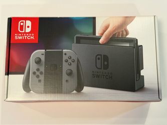 Nintendo Switch V1 Console Gray Joy-Cons UNPATCHED LOW EARLY SERIAL XAW1000
