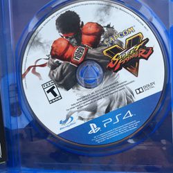 PS4 Street Fighter Game