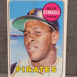 1969 Topps 545 Willie Stargell Pirates Baseball Card