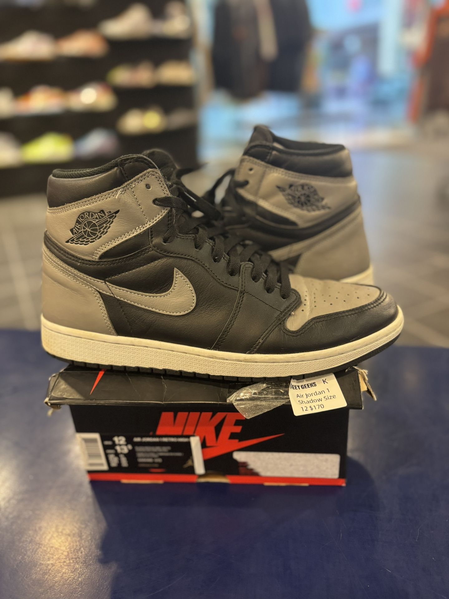 Air Jordan 1 Shadow Size 12 $150
