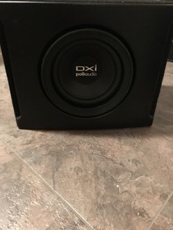 Dxi 108 polk audio sub woofer