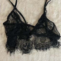 Lace Cropped Lingerie 