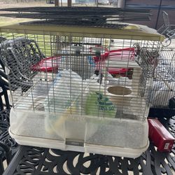 Triple Deck Bird Cage 