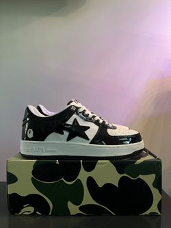 Bapesta Low Black/White