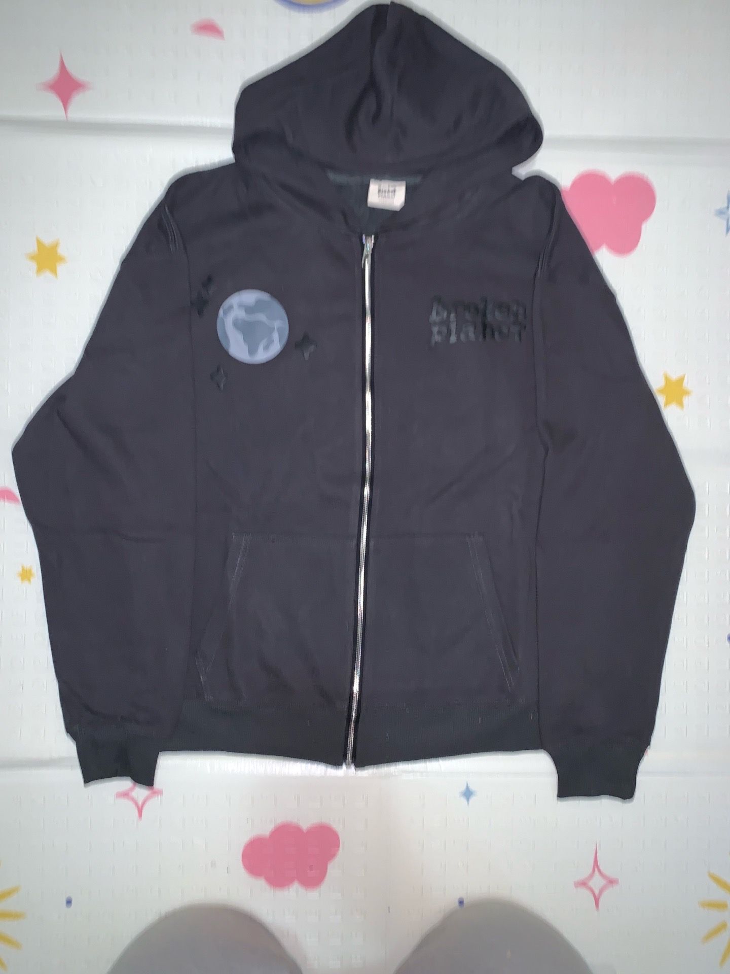Broken Planet zip up jacket Size Medium