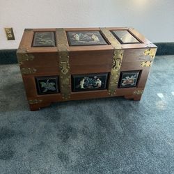 Vintage Oriental Chest/ Trunk 