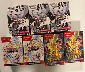 Pokemon booster bundles lot