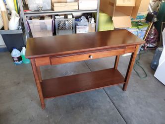 Console table,  wood