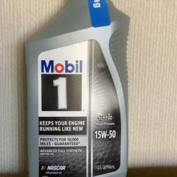 MOTOR OIL - FOUR QUARTS MOBILE ONE 15w-50