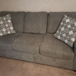 Sofa In Good Shape Matching Pillows